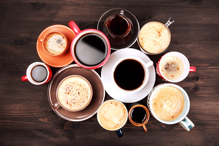 Koffein alle steder du kan få koffein