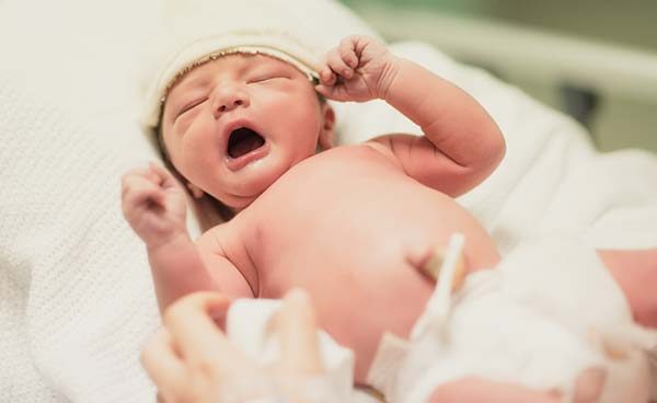 iltmangel ved baby under fødlen
