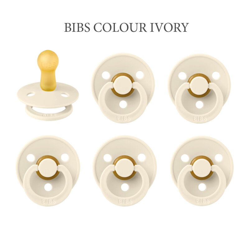 BIBS Colour Ivory, rund sut latex str. 2