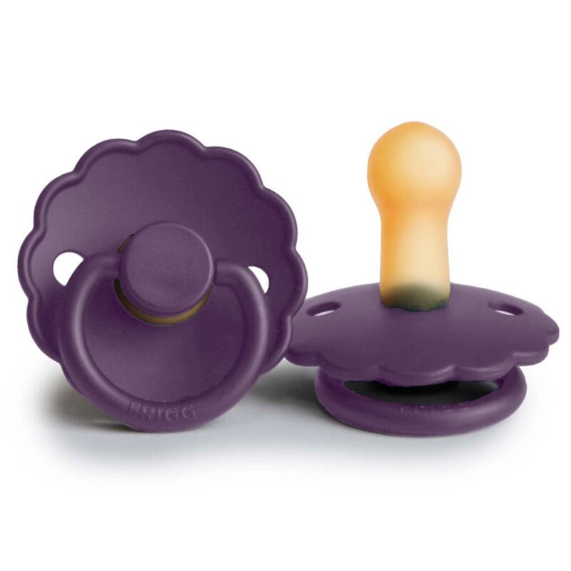 FRIGG Daisy - Bedstes Bær Mix, 6 runde Daisy sutter latex str. 2