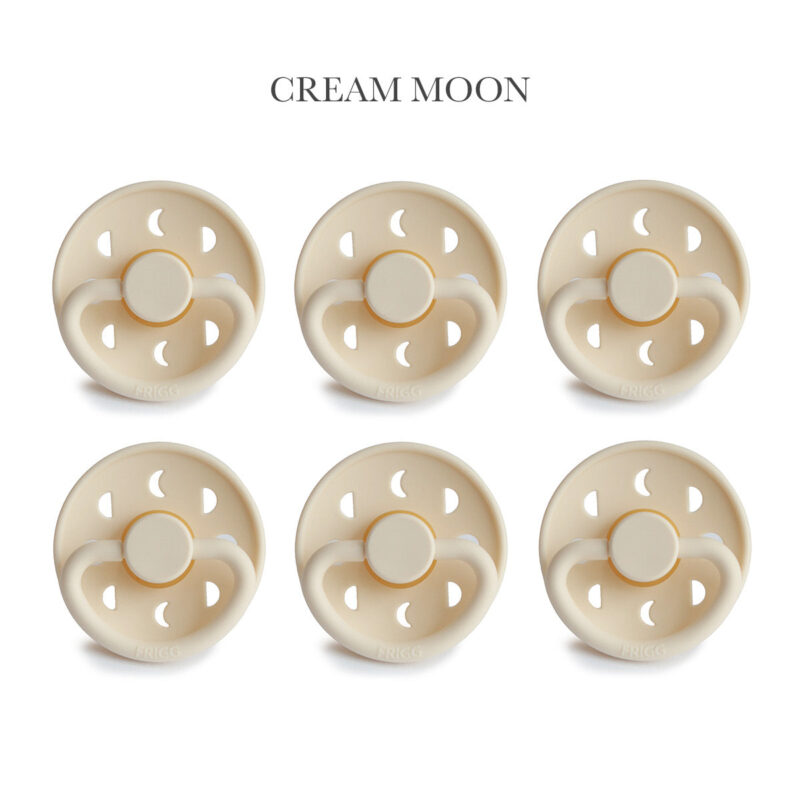 FRIGG Moon Cream, rund sut i latex str. 2