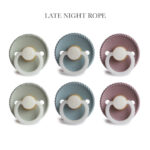 FRIGG Rope - Late NIGHT Mix, 6 runde sutter latex str. 2