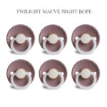 Frigg Rope Twilight Mauve NIGHT , rund sut latex str. 2