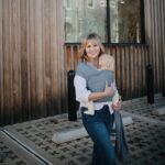 Mushie Strækvikle, Baby Carrier Wrap i Tradewinds