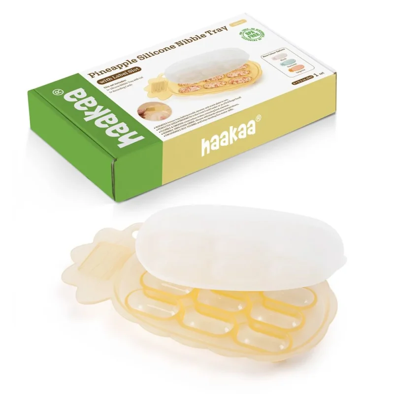 Haaka Opbevaring af brystmælk & babymad Pineapple